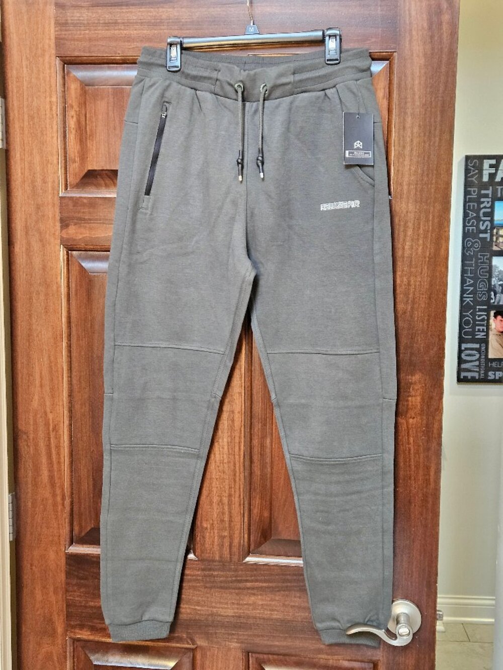 NWT RawGear Men's Joggers, Green, Sz XL